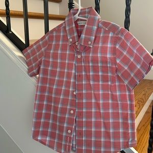 Janie and Jack, short sleeve button-down shirt